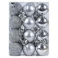thumbnail image 3 of Xihbxyly Adornos Navideños, Bolas de Plástico con Vibrantes Colores, Adornos Brillantes para Colgar En El Árbol, Versátiles Detalles Festivos, para Fiestas En Casa y Bodas, Juego de 24 Piezas para Al, 3 of 7