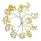 thumbnail image 1 of Cadena de luces colgantes para Ramadán Eid, luz nocturna, decoración para interiores y exteriores, luna y estrella. 150cm 10LED, 1 of 9