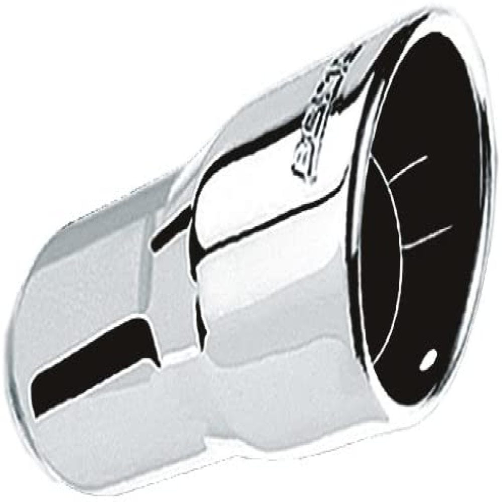 Borla 2.25" Inlet 3.5" Round Rolled Angle Cut Intercooled Exhaust Tip