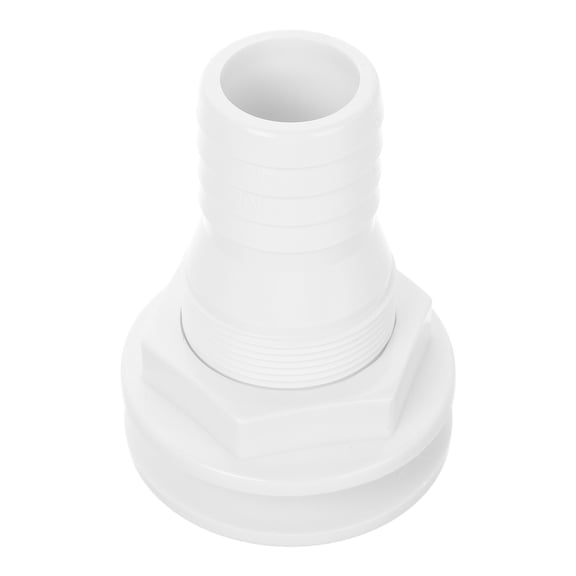 HONMEET 1Pack Push-In Boat Drain Plug For Efficient Draining 1-1/2 Inch White Plastic