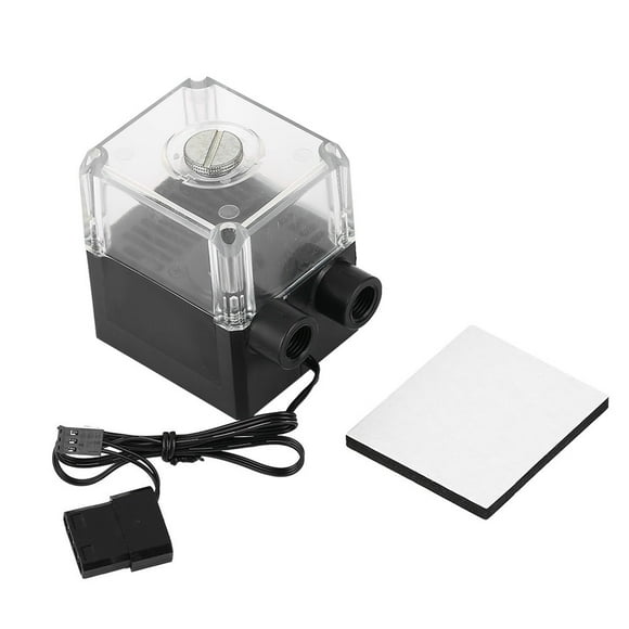 ZOUSSIQI 12V DC G1/4 Thread Water Cooling Pump&Tank For PC CPU Liquid Cooling System EL225#49383