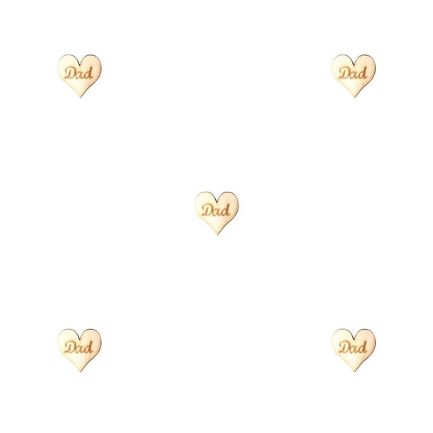 Matsuzay Paquete de 100 Mini rebanadas de sin terminar signos estilo Simple Scrapbooking manualidades adornos Día de la madre DIY regalos para Type2 NO2 Matsuzay CBP191768