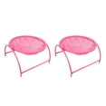 thumbnail image 1 of Greeniant Cama de malla de Metal para mascotas desmontable lavable invierno otoño hogar dormitorio pequeño Animal tumbado nido para Rosa 2piezas, 1 of 6