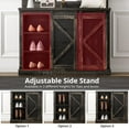 thumbnail image 4 of HallCoatWith Shoe Cubbies & 7 Coat Hooks3 Drawers for Hallway,Mudroom Bench With Shoe Storage Bench,EntrywayWhite, 4 of 8