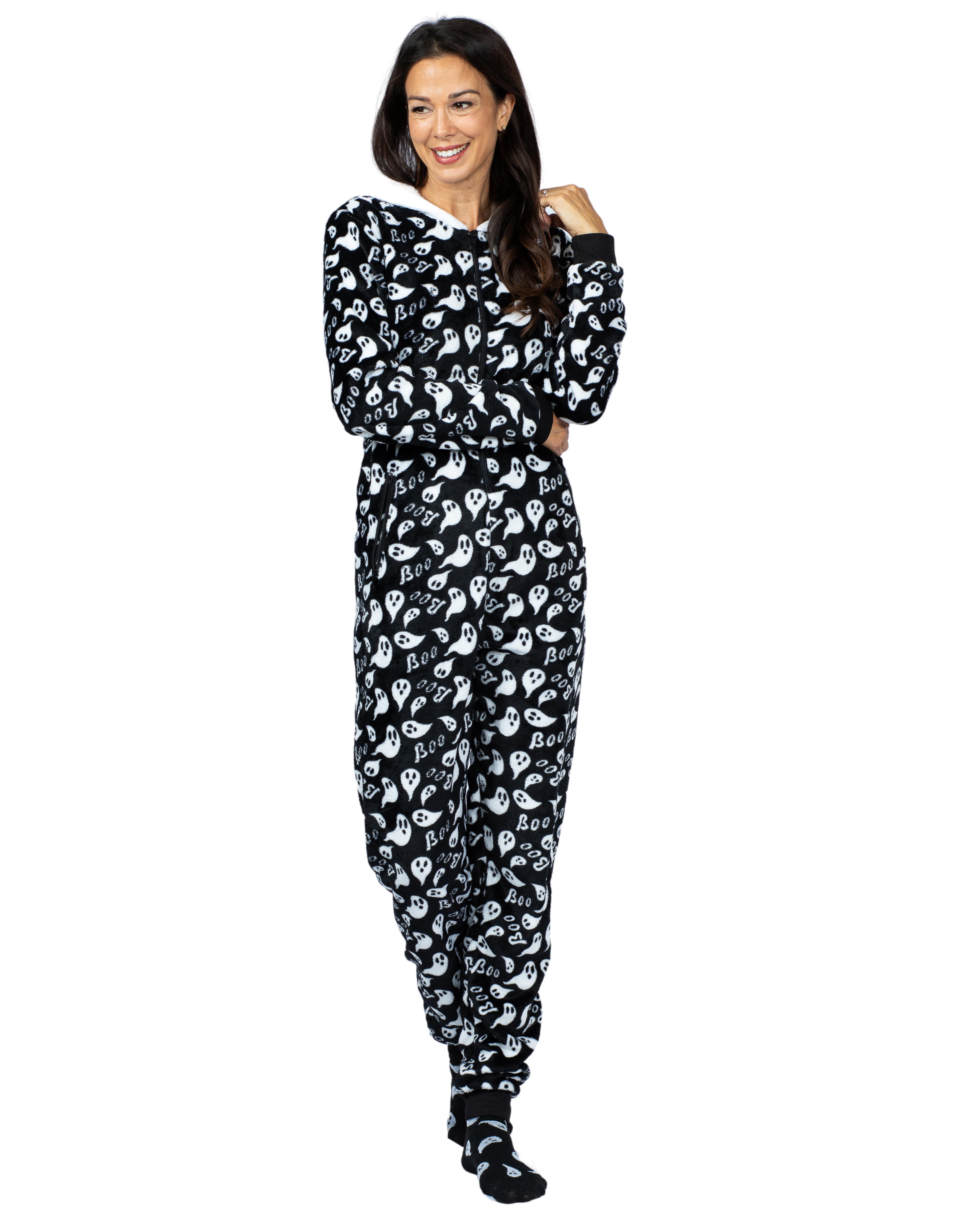 Halloween Mommy & Me Onesie Pajama Costume, Ghost (Womens), Size: XS, Prestigez