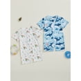 thumbnail image 3 of BemeyourBBs Toddler Baby Boy Girl One Piece Swimsuit Newborn Whale Turtle Swimsuits UPF 50+ Rash Guard Zipper Swimwear Short Sleeve Summer Beach Bathing Suit, 3 of 9