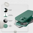 thumbnail image 5 of for iPhone 16 Pro Max Case, Liquid Silicone Case with Camera Protection Soft Gel Rubber Cover with Microfiber Lining Shockproof Protective Phone Case for iPhone 16 Pro Max 6.9", Light Brown, 5 of 5