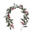 thumbnail image 2 of Qwtwty 6 ft Christmas Decorations Artificial Garland, Faux Pines Needle Garland for Mantle Stairs Railing Fireplace Indoor Outdoor Xmas Decor, 2 of 8