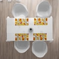 thumbnail image 3 of Ambesonne Fall Place Mats Set of 4, Autumn Scene with Leaves, Standard Size, Mustard Orange Green, 3 of 4
