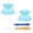 Heaven Blue, variant on eXtremeRate Mint Green Replacement Thumbsticks Analog Stick Joystick for PS5 BDM-010/020/030/040