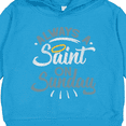thumbnail image 3 of Inktastic Saint on Sunday Toddler Hoodie, 3 of 4