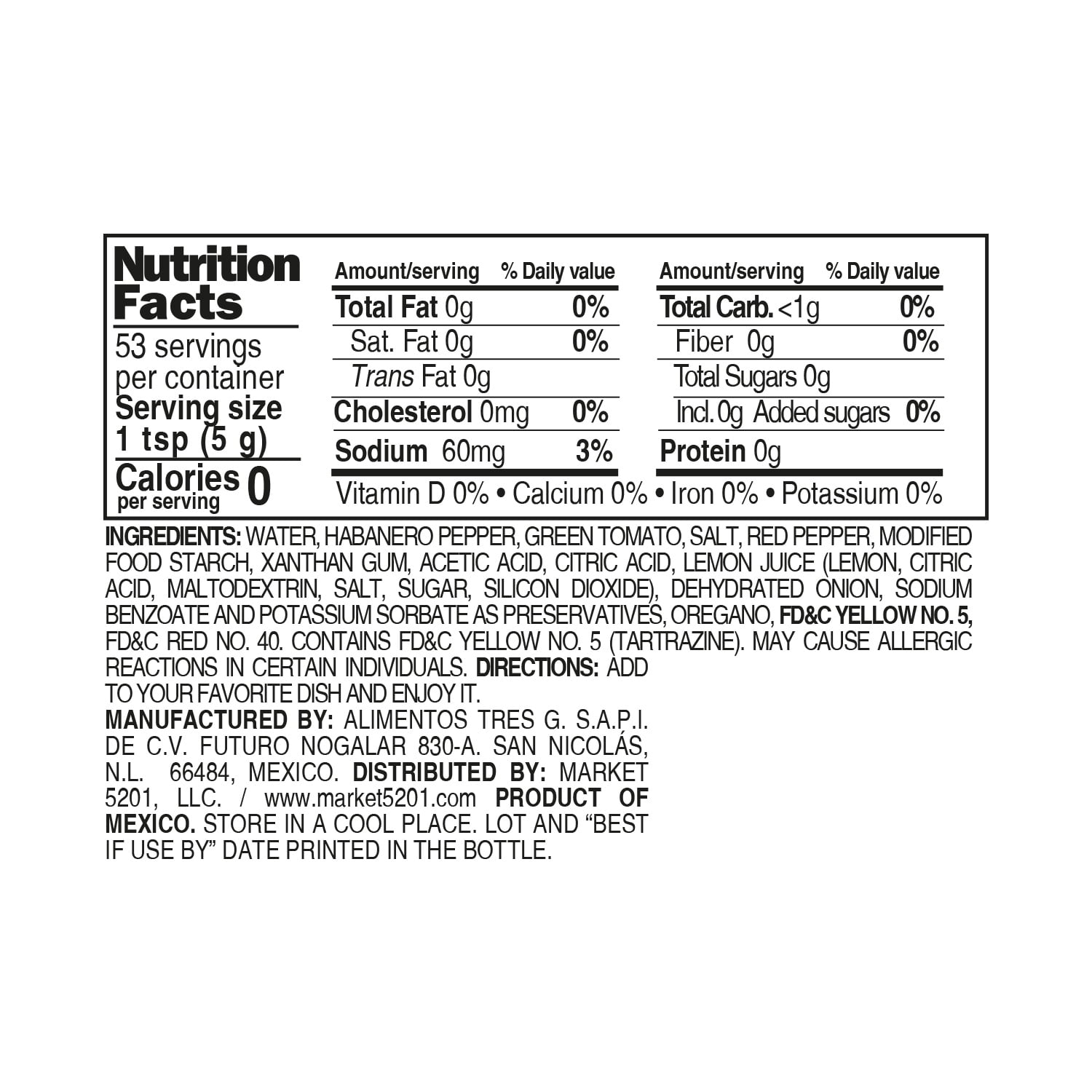 (2 pack) Zaaschila Habanero Real Mexican Salsa, 265 G