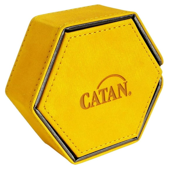 Soporte para dados y torre de dados Catan Hexatower Yellow