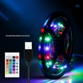 thumbnail image 3 of 16-color RGB Light  Strip Remote Control  Neon USB Decorative Light Strip, 3 of 9