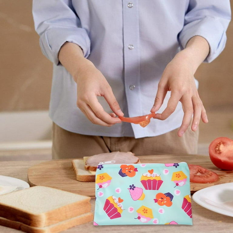 Zippered reusable sandwich bag discount