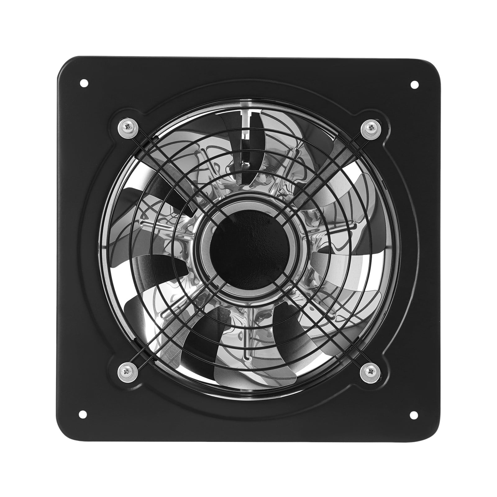 TFCFL 10'' Exhaust Fan 100W AC 110V Wall Mounted Ventilation Fan Bathroom Kitchen Air Blower Extractor Fan 2600r/min