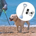 thumbnail image 1 of Recogedor de caca de perro, recogedor de para mascotas, fácil de usar, herramienta de recogida de caca de perro, recogedor de caca portátil para Azul 49cm Yinane recogedor de aguafiestas, 1 of 8