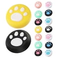 thumbnail image 2 of 16 Pcs Capuchon de Joystick Antidérapant Motif Patte Compatible avec Switch, 2 of 8