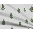 thumbnail image 4 of oneOone Rayon White Fabric Floral Craft Projects Decor Fabric Printed By The Yard 56 Inch Wide, 4 of 4