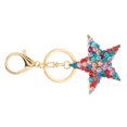 thumbnail image 2 of Oubit Cute Key Chain,Pentagram Keychain Shiny Rhinestone Key Chain Pentagram Key Rings Rugged and Tough, 2 of 9