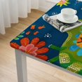 thumbnail image 5 of Acheng Dinosaur Rainbow Cave Painting Square Table Cloth 100% Polyester Fiber 52*52, 5 of 8