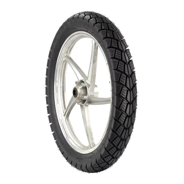 Llanta 3.00-17 para moto 50P 6PR tube type negro