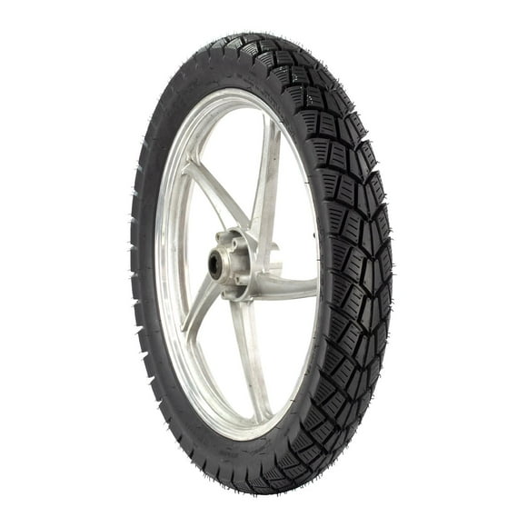 Llanta 3.00-17 para moto 50P 6PR tube type negro