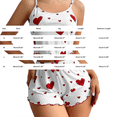 thumbnail image 5 of MVRLSH Lounge Pajama Sets for Women Cotton Linen Long Sleeve Pant Loose Two Piece Daily Night wear Suit Summer Soft Comfortable Top Pink - L, 5 of 5