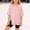 Pink, variant on Girls Short Sleeve White Shirt Floral Print Loose Soft Blouse T-Shirt Classic Fit Back To School Clothes for Kids Hanukkah Girl Clothes Outifit