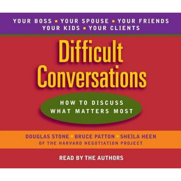 Pre-Owned Difficult Conversations: How to Discuss What Matters Most (Audiobook 9780553456127) by Douglas Stone, Douglas Stone