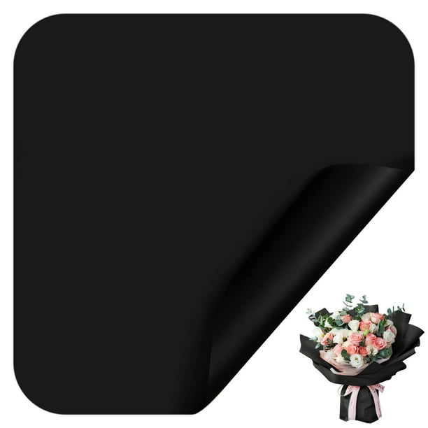 Amzcrzy Caja De Almacenamiento De Adornos, 20 Piezas, Papel De Regalo De Flores Translúcido Para Floristería, Papel Para Ramos De Flores, Arreglos Florales, Día De San Valentín, Día De La Madre, 22,8