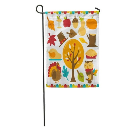 Scroll Pumpkin SIDONKU Cartoon of Witch Holding Halloween Pumpkin and Broom in Front Blank White Scroll Garden Flag Decorative Flag House Banner 12x18 inch ()