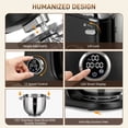 thumbnail image 5 of 7QT Stand Mixer Aluminum Die Casting,650W 11 Speed Tilt-Head Kitchen Electric Stand Mixer, Household Food Mixer with Stainless Steel Bowl, Dough Hook, Whisk and Beater,Food Mixer for Baking, Cake, 5 of 10