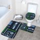 thumbnail image 3 of Juego de alfombras de baño de 3 piezas del equipo Seahawks Alfombra antideslizante para baño de 24 x 16 pulgadas, 3 of 7