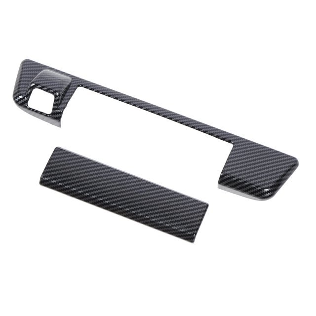Rear Trunk Tailgate Handle Cover Trim, ABS Chrome Adhesive Tailgate Door Handle Cover, Isuzu Replacement