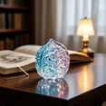 thumbnail image 2 of Colorful Glass Walnut Figurine Ornament,Simulation Walnut Tabletop Decor,Shiny Crystal Style Collectible Statue,Decorative Accent for Shelf Windowsill,Nice Christmas Gift for Collectors and Elders, 2 of 7
