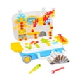 thumbnail image 1 of BELOVING Design and Drill Toy DIY Shapes Matching Engineering Building Kits Preschool without power drill, 1 of 10