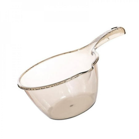 

SweetCandy Household Kitchen Water Scoop Thickened Plastic Water Scoop Bath Scoop Scoop Water Bleach Scoop Long Handle Shampoo Spoon