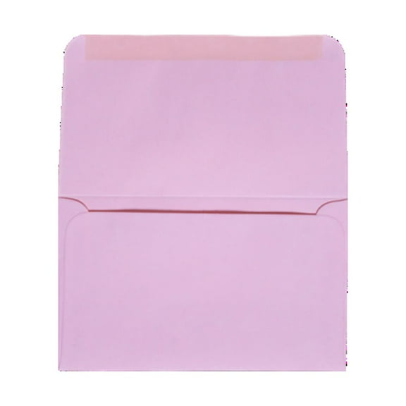 LUXPaper 6 3/4 Remittance Envelopes, Pastel Pink, 3 5/8 x 6 1/2, 50/Pack
