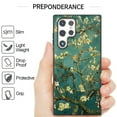 thumbnail image 3 of CoverON Art Design For Samsung Galaxy S22 Ultra Phone Case, Flexible Soft Rubber Slim TPU Cover, Van Gogh Almond Blossom, 3 of 8