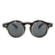 thumbnail image 2 of Gafas de sol con montura redonda, con personalidad, estilo punk vintage, gafas de sol con tapa, rendimiento de primer nivel., 2 of 8