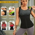 thumbnail image 3 of Lilvigor Waist Trainer Corset Hot Neoprene Sweat Vest Weight Loss Body Shaper Workout Tank Tops Women, 3 of 6