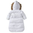 thumbnail image 2 of Girls Boys Newborn Infant Baby Puffer Carbag Pram Bag Snowsuit Bunting, 2 of 2