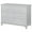 White, variant on Angel Line Heather 6 Drawer Double Dresser, Gray