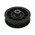 thumbnail image 2 of 2-Pack 532194327 Flat Idler Pulley Replacement for Poulan PBGT26H54 (405231) Lawn Tractor - Compatible with 194327 Pulley, 2 of 4