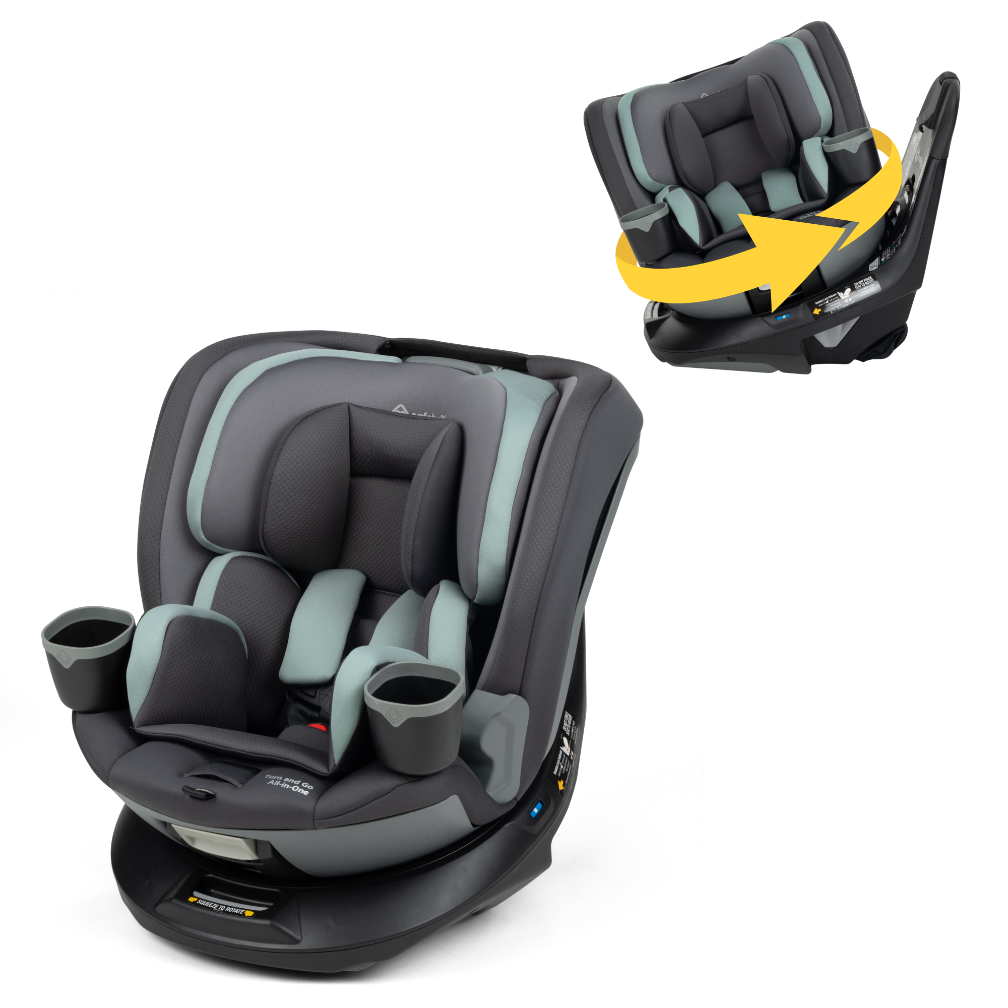 Safety 1st Turn and Go 360° ST Rotating All-in-One Convertible Car Seat