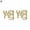 gold, variant on Fashion Crystal Wang Letter Earrings Brooch Simple Temperament Rhinestone A8S2 For Women Earrings Pin Letters Jewe Dangle H6O9