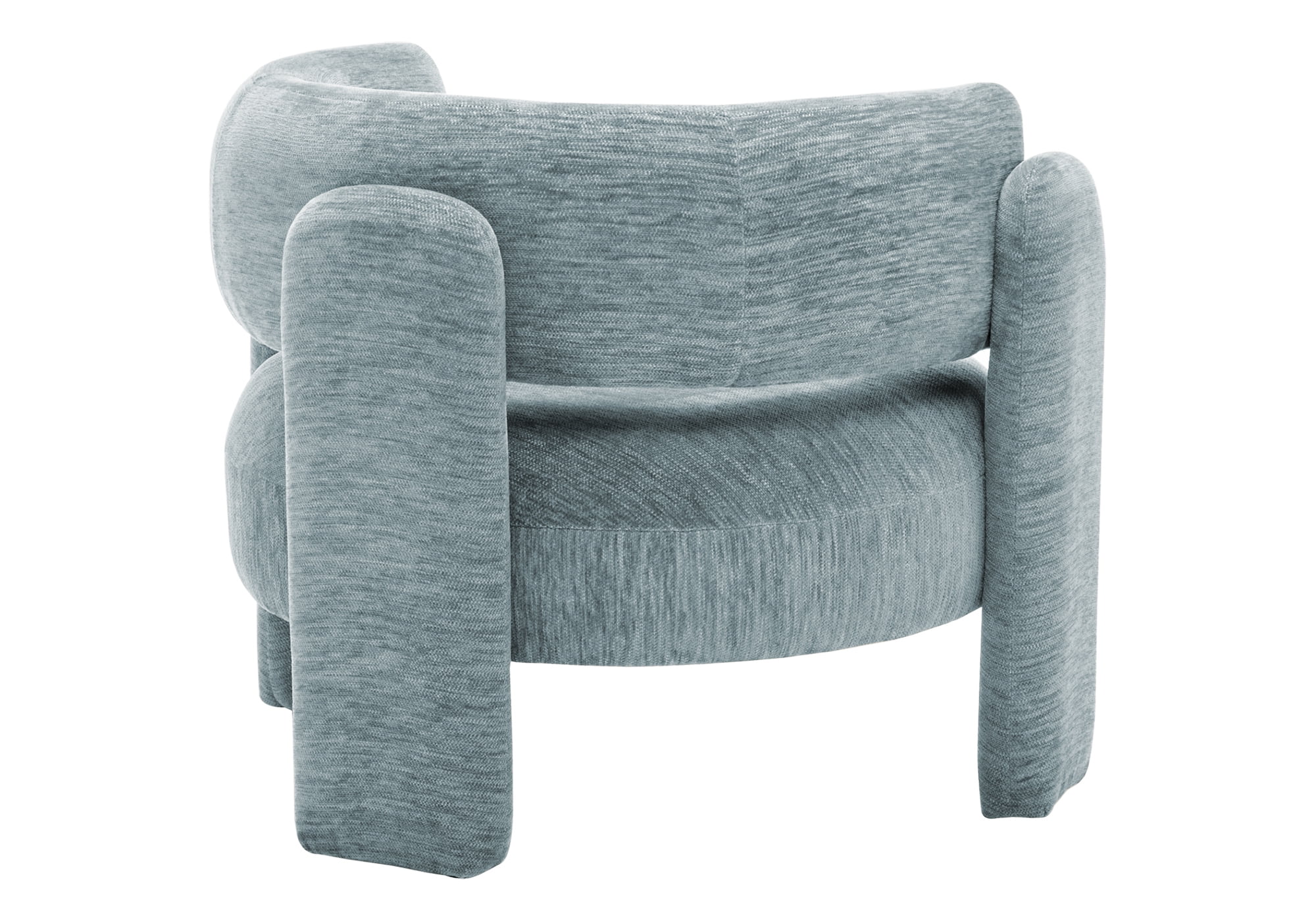 Monarch Specialties - I 8017 Accent Chair, 29"H, Upholstered, Living Room, Bedroom, Light Blue Fabric
