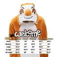 thumbnail image 7 of SWEETXIN Adult Halloween One-Piece Pajamas sloth Cosplay Costume Suit for Women and Men SizeXL, 7 of 7