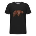 thumbnail image 5 of Tdoqot Mens Graphic T Shirts- Loose Short Sleeve Soft Casual Summer Tees Black Size 4XL, 5 of 5